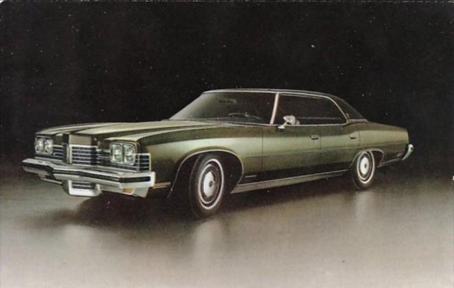 Advertising 1973 Pontiac Bonneville 4 Door Hardtop Sudbay Pontiac-Cadillac-Bu...