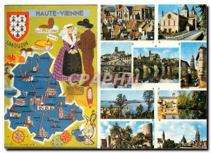 Modern Postcard Travers Haute Vienne Saint Yrieix Saint Junien Bellac Limoges...