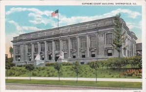 Illinois Springfield Supreme Court Building 1936 Curteich