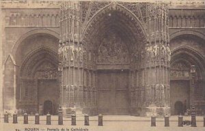 France Rouen Portails de la Cathedrale