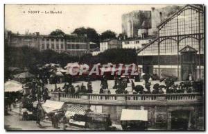 Niort - Le Marche - Old Postcard