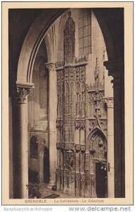 France Grenoble La Cathedrale Le Ciborium