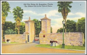 Florida, St Augustine - The City Gates - [FL-098]