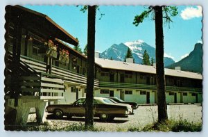 Lake Louise Canada Postcard The Kings Domain Ski Area Tourist Center 1978