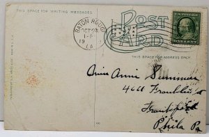 Baton Rouge Louisiana State Capitol Phila Pa Postcard E16