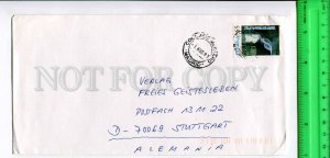 425345 SPAIN to GERMANY 1997 year Collado Mediano Madrid real posted COVER