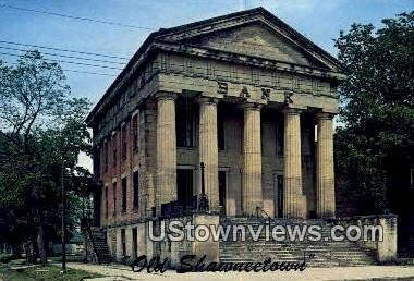 Bank, Old Shawneetown - Illinois IL