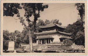 Vietnam Saigon temple photo postcard