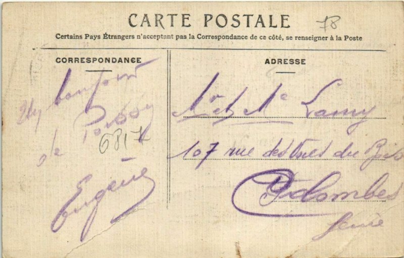 CPA POISSY Le Pont et moulin de la Reine (806450)