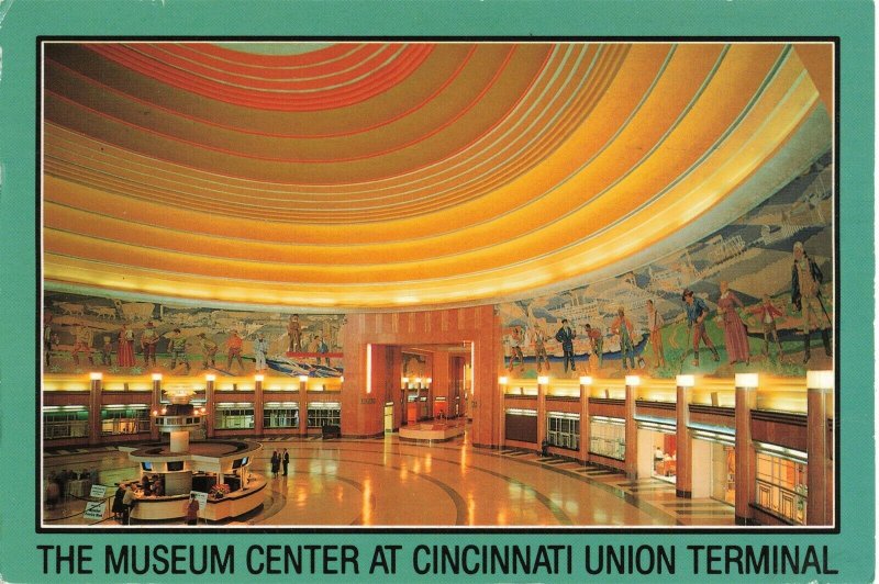 Cincinnati Union Terminal Ohio Continental Postcard 2T7-48