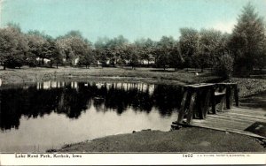 Iowa Keokuk Scene In Lake Rand Park