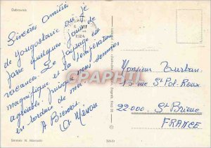 Postcard Modern Dubrovnik Boat