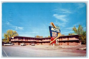 1959 Carl's Motel And Restaurant Canon City Pueblo Colorado CO Vintage Postcard