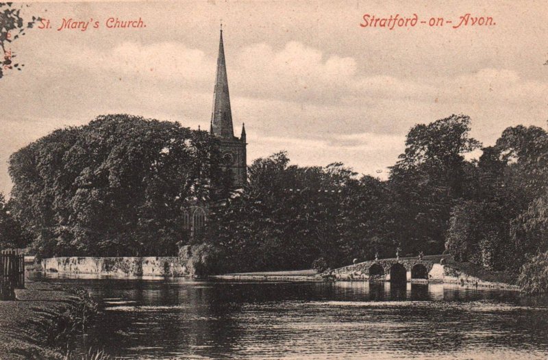 St Mary's Church,Stratford-on-Avon,England,UK