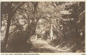 Somerset Postcard - The Toll Road - Kewstoke - Weston-super-Mare - Ref TZ3205