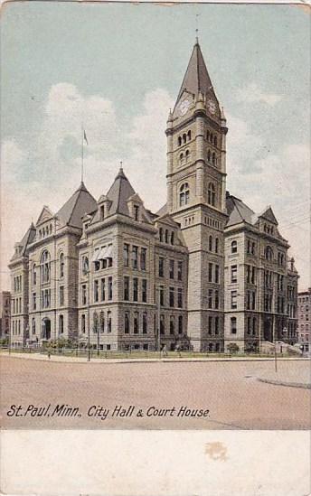 Minnesota Saint Paul City Hall & Court House