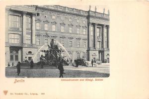 Br33510 Berlin Schlossbrunnen und Konigl Schloss germany