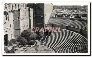 Postcard Old Orange Interior of Theater Roimain