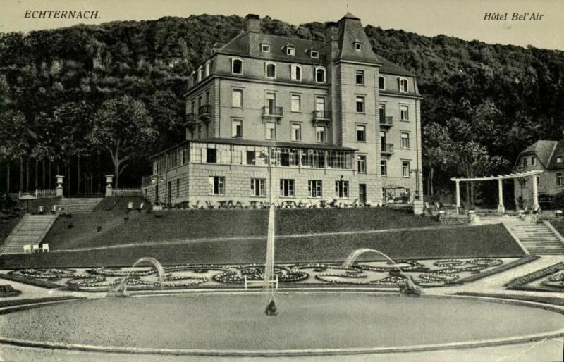 luxemburg, ECHTERNACH, Hotel Bel' Air (1938) Postcard