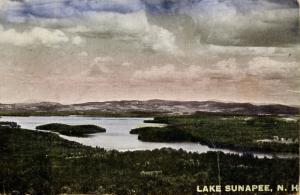 NH - Lake Sunapee. The View from Georges Mills 