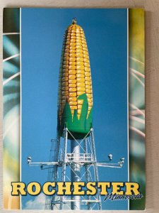 Vintage Postcard 2000 Famous Ear of Corn Water Tower Rochester Minnesota 