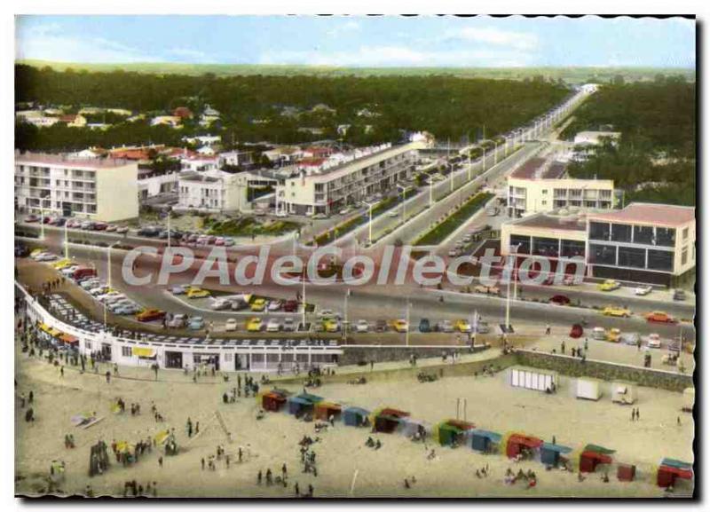 Modern Postcard St Jean de Monts Vendee La Rotonde Esplanade and Avenue de la...