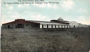 H59/ Enid Oklahoma Postcard c1910 Stock Pavilion 700 Ft Long