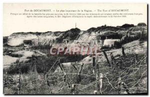 Old Postcard Fort de Douaumont Army