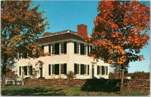 Old Sturbridge Village Salem Towne House - fall foliage - Massachusetts