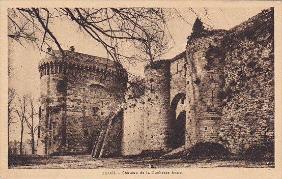 France Dinan Ancien Chateau de la Duchesse Anne 1920