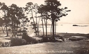Putting Course Pebble Beach Del Monte CA