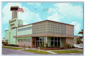 1961 Clearwater Federal Savings At Cleveland Plaza Clearwater FL Posted Postcard