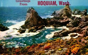 Washington Greetings From Hoquiam 1972