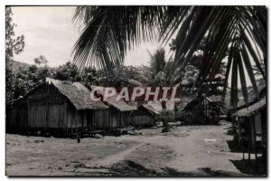 Old Postcard Madagascar Malagasy Tanan Village