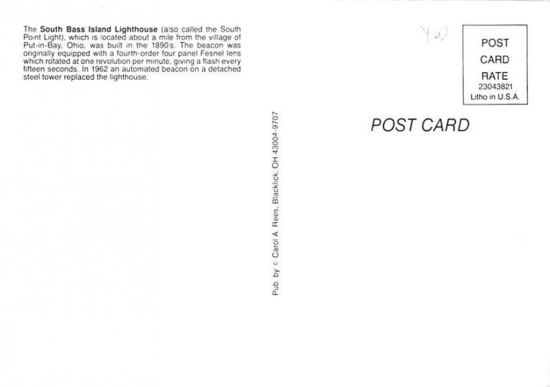 South Bass Island Light House , Ohio 