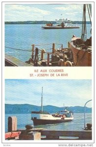 Ships M/V Trois Rivieres & Marjolaine , Quebec, Canada, 50-60s Traversiers ...