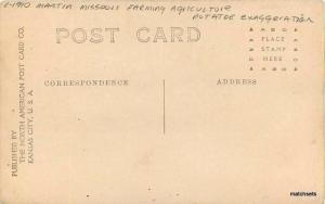 C-1910 Martin Missouri Farming Agriculture Potato Exaggeration RPPC 4081