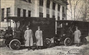 Vesta Electric Lamps & Battery Bus Truck Auto Equipment Chicago IL Postcard