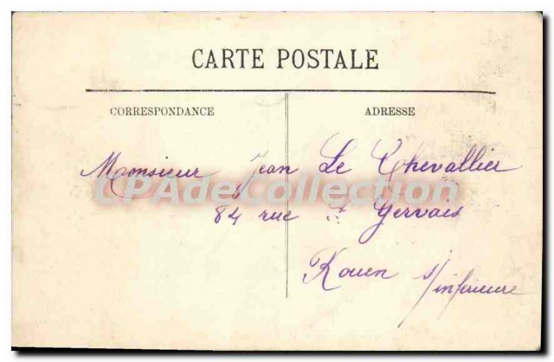 Old Postcard Pont L'Eveque The Pastures De La Vallee