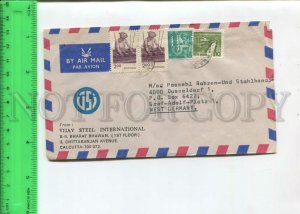 466569 India to Germany air mail real posted COVER