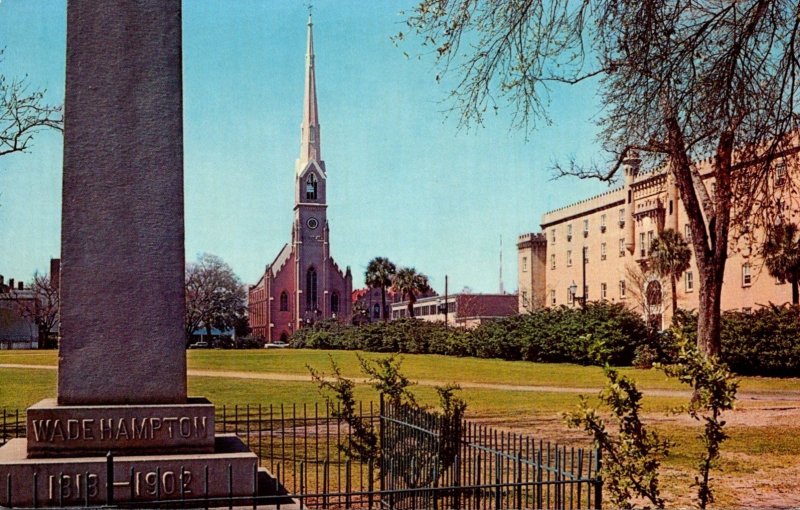 South Carolina Charleston Marion Square and St Matthews Lutheran Church