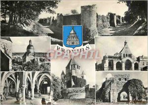 Modern Postcard Provins (S & M) In the blink High ramparts the church Saint Q...