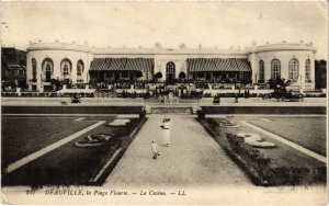 CPA Deauville la Plage Fleurie-Le Casino FRANCE (1286378)