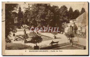 Old Postcard Mondorf les Bains Park Party