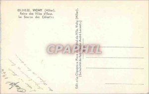 Postcard Moderne Vichy (Allier) Queen of Cities Waters La Source des Celestins