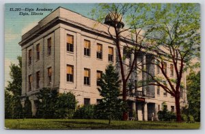 Eldin Illinois~Elgin Academy~Co-Ed~Day & Boarding~College Prep~Vintage Linen PC