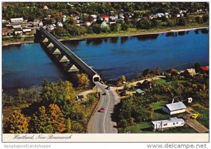 Longest Covered Bridge In The World Saint John River Hartland Canada