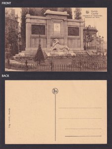 BELGIUM, Postcard, Kortrijk, Monument aux Héros, WWI, Umposted