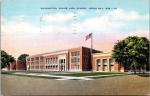 Wisconsin Green Bay Washington Junior High School 1943