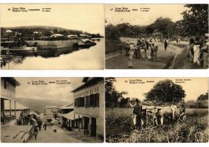 BELGIAN CONGO AFRICA 68 CPA AFRIQUE Vintage Postcards All DIFFERENT, with BETTER